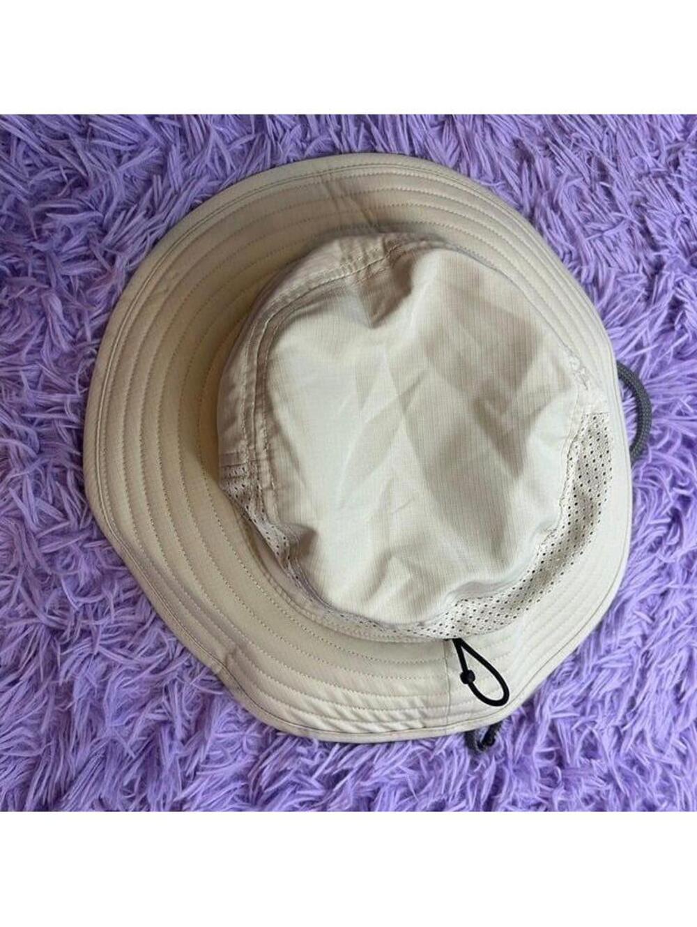 Solar Escape Women’s Plaid Boonie Sun Hat Beige UPF Outdoor
